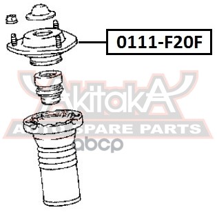 ОПОРА ПЕРЕДНЕГО АМОРТИЗАТОРА