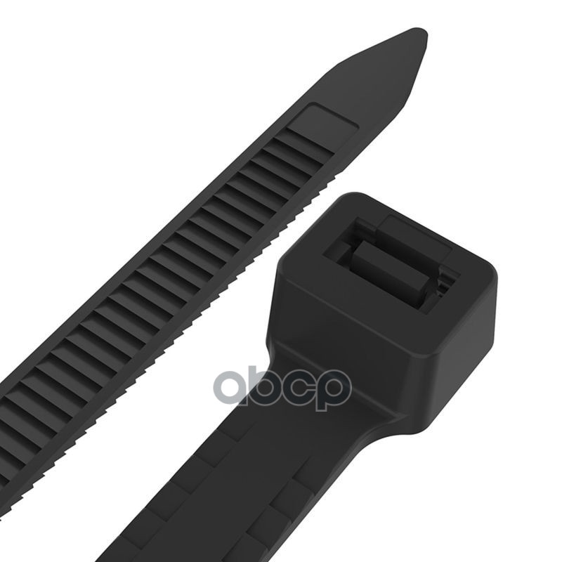 Стяжкa Нейлоновая! Тройной Замок 400X4.8 Мм, Черная (Упак. 100 Шт.) REXANT арт. 670401