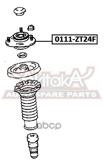 ОПОРА ПЕРЕДНЕГО АМОРТИЗАТОРА