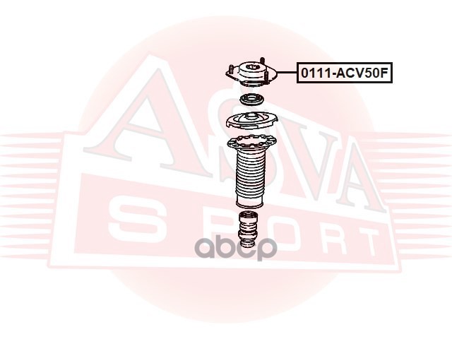 ОПОРА ПЕРЕДНЕГО АМОРТИЗАТОРА
