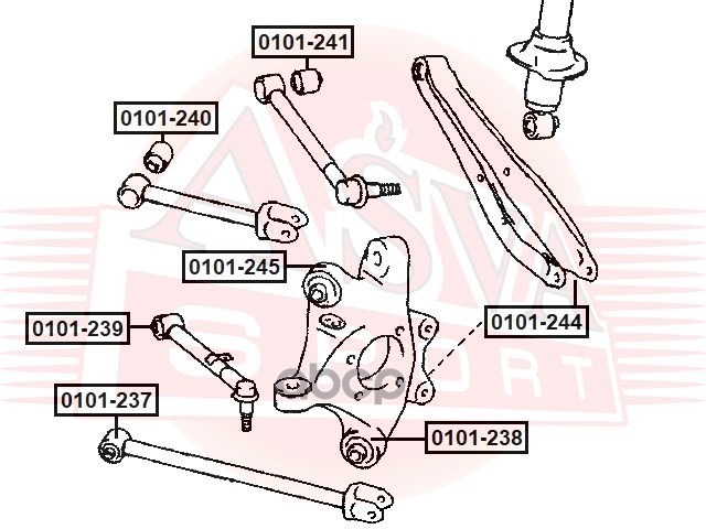 САЙЛЕНТБЛОК ЗАДНЕЙ ТЯГИ