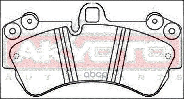 КОЛОДКИ ТОРМОЗНЫЕ ДИСКОВЫЕ ПЕРЕДНИЕ