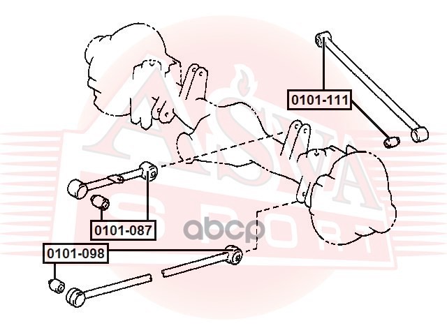 САЙЛЕНТБЛОК ЗАДНЕГО РЫЧАГА