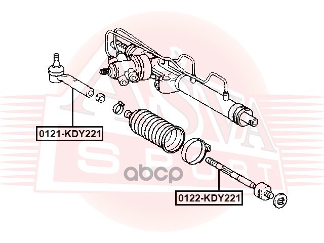 ТЯГА РУЛЕВАЯ