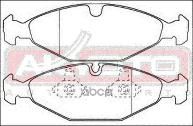 Колодки тормозные дисковые передние