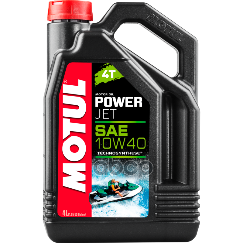 Motul Power Jet 4T 10W40 4Л. /Technosynthese®/ Для 4T Гидроцикл. (Масло Моторн.) MOTUL арт. 105874
