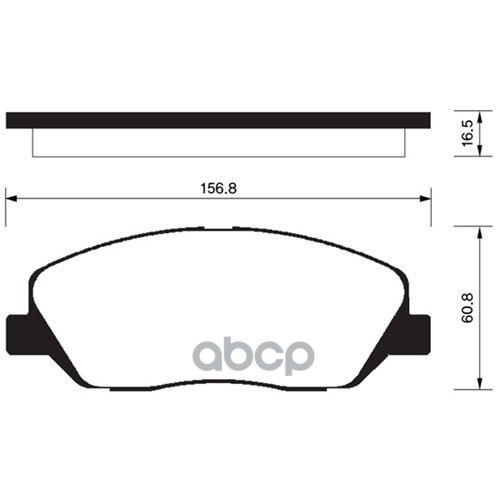 Колодки тормозные передние