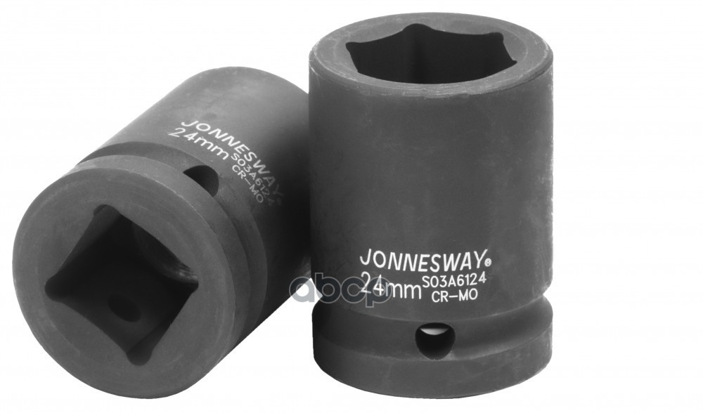 Головка Торцевая! Ударная 3/4''Dr, 24 Мм Jonnesway арт. S03A6124