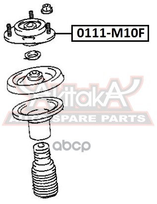 Опора амортизатора TOYOTA Ipsum SXM15, Gaia, Nadia