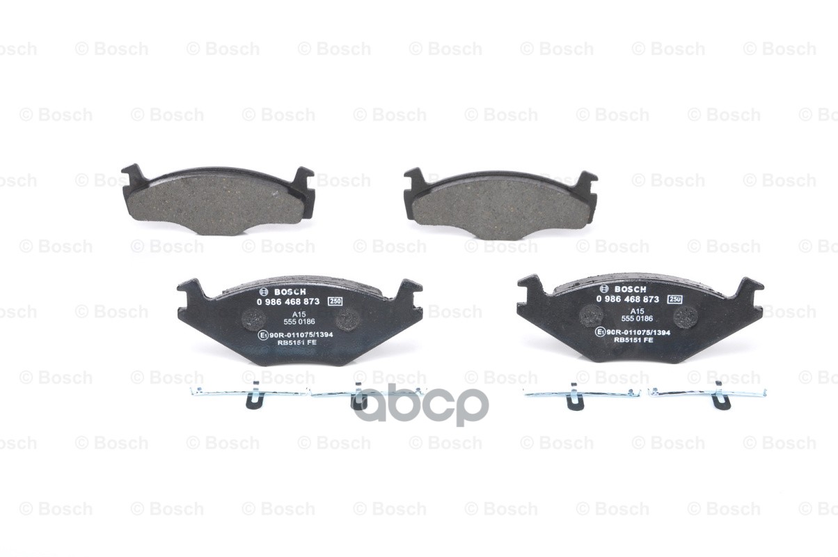 0 986 468 873 171 10 !Колодки Дисковые П Vw Golf Ii/Iii 1.4-1.8/1.6-1.9Td 83-95/Passat 82-88 Bosch арт. 0986468873
