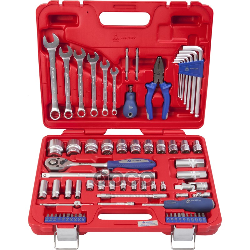 Набор инструментов универсальный, 72 предмета МАСТАК 0-072C