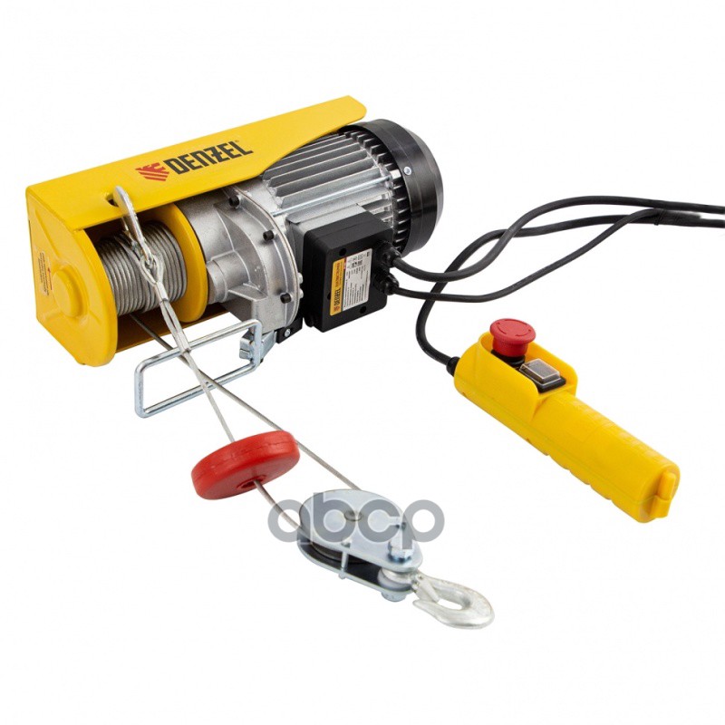 Тельфер электрический TF-500, 0,5 т, 1020 Вт, высота 12 м, 10 м/мин