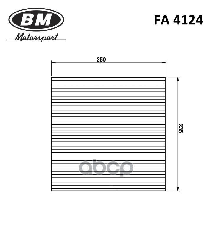 Фильтр салонный FA4124 BOXER III, DUCATO III, JUMPER III