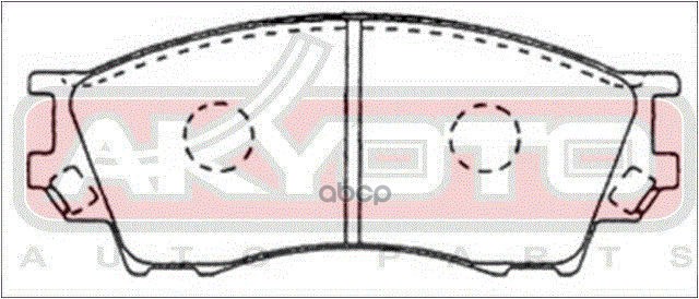 КОЛОДКИ ТОРМОЗНЫЕ ДИСКОВЫЕ ПЕРЕДНИЕ
