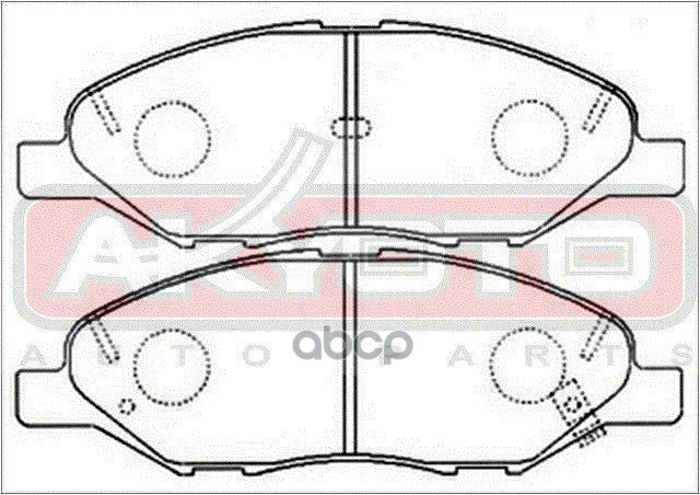 КОЛОДКИ ТОРМОЗНЫЕ ДИСКОВЫЕ ПЕРЕДНИЕ