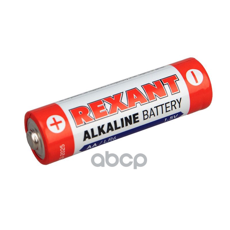 Батарейка! Алкалиновая Aa/Lr6 1.5В, 1Шт (Блистер 12Шт) REXANT арт. 301026