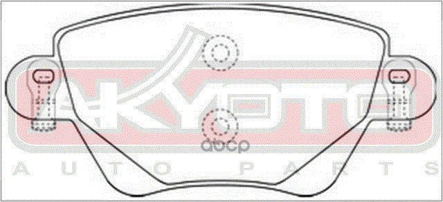 КОЛОДКИ ТОРМОЗНЫЕ ДИСКОВЫЕ ЗАДНИЕ