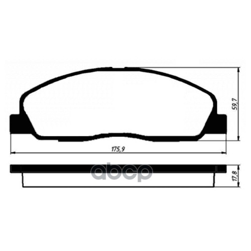 Колодки тормозные передние ГАЗ