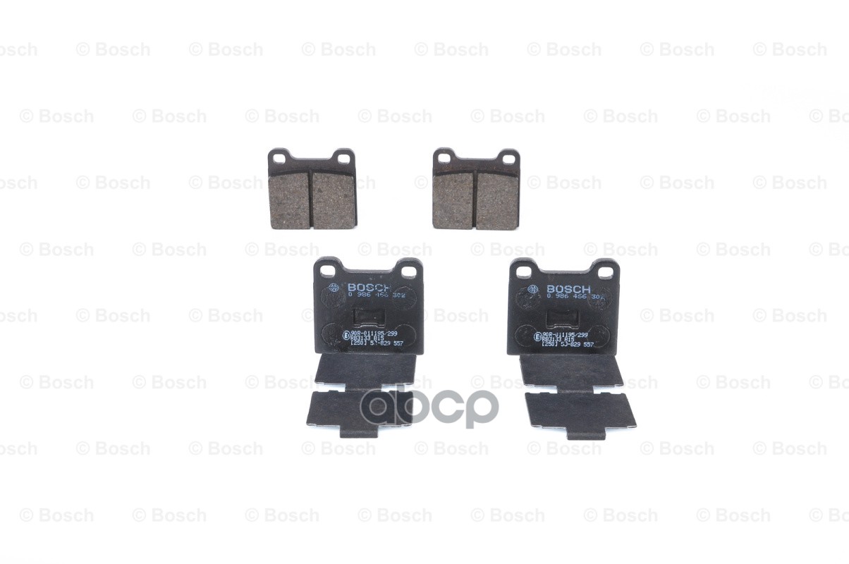 0 986 466 302 006 60 !Колодки Дисковые Зmb W123 2.0-3.0D/Td <85,Volvo 240-960/S70/V70 2.0-3.0 74> Bosch арт. 0986466302
