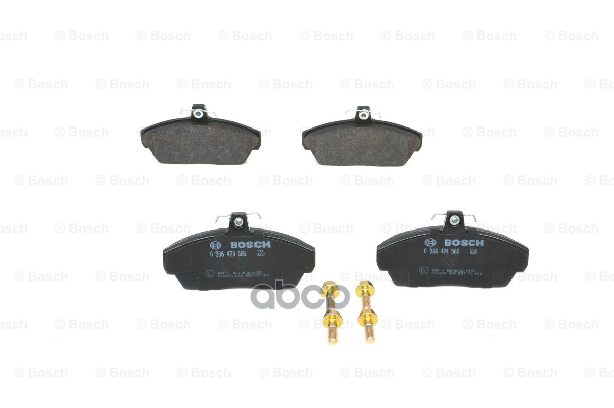 0 986 424 566 337 10=Fdb1291=571976B!Колодки Дисковые Пland Rover Freelander 1.8I 16V/2.0Di 98-00 Bosch арт. 0986424566