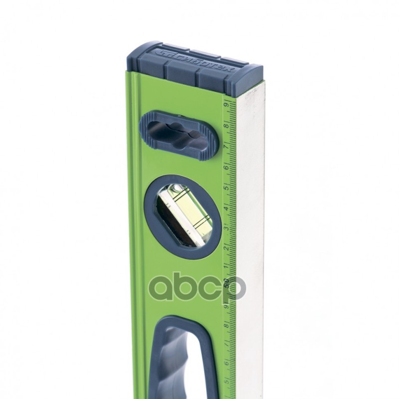 Уровень алюминиевый УСМ-0,5-1200, фрезерованный, 3 глазка, магнитный, рукоятки,