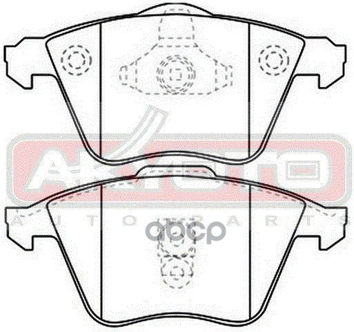 КОЛОДКИ ТОРМОЗНЫЕ ДИСКОВЫЕ ПЕРЕДНИЕ КЕРАМИЧЕСКИЕ