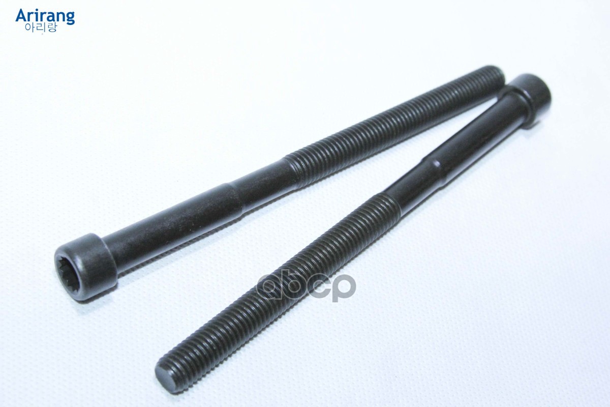 Болт ГБЦ М10х150х1,5 Hyundai (Creta 16-/Elantra 06-/ix20 11-/ix35 10-/i20 08-/i30 07-/i40 12-/Solaris 11-/Tucson 15-), Kia (Carens 06-/Ceed 10-/Rio 12-/Soul 08-/Sportage 10-) G4FC