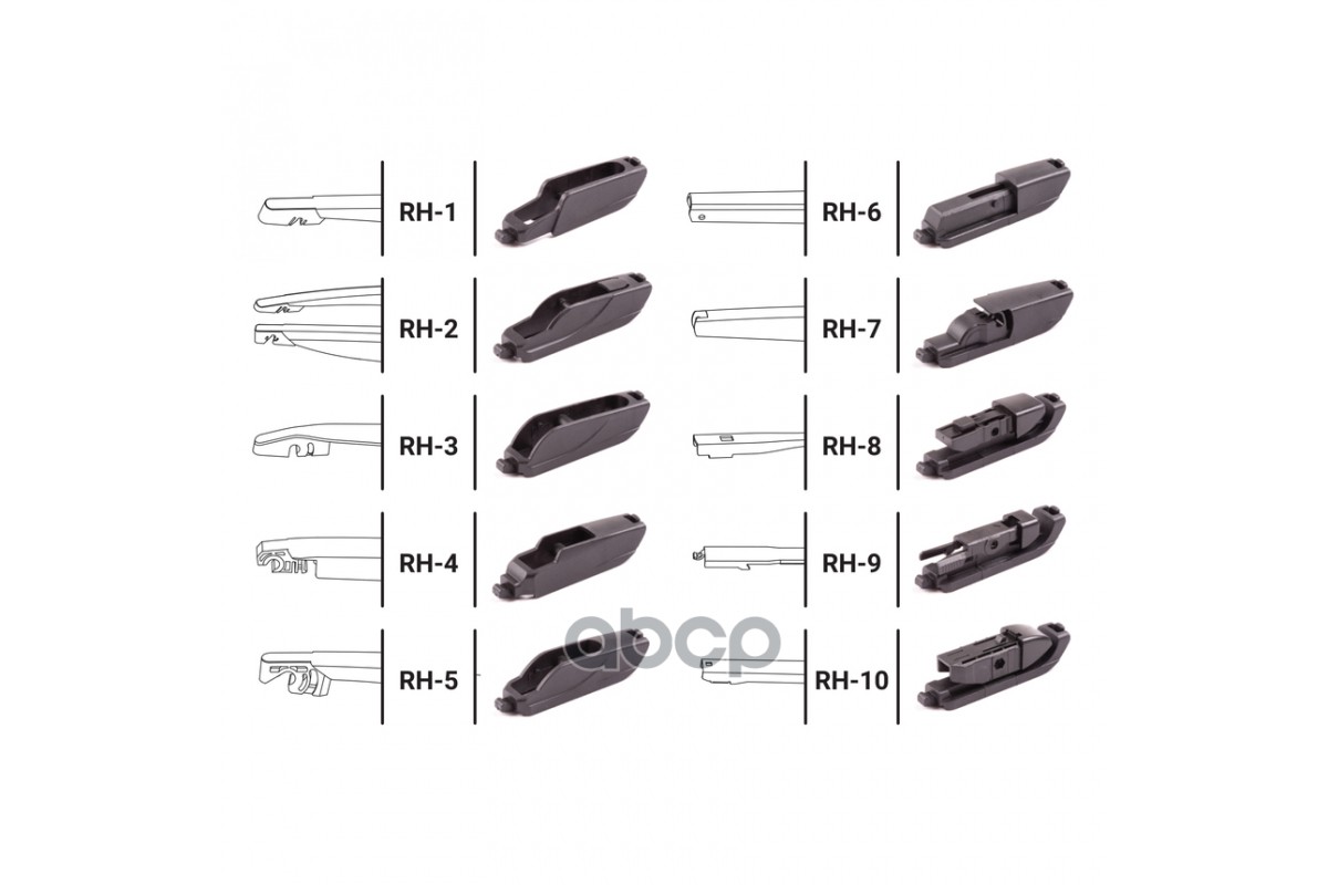 Щетка стеклоочистителя задняя Autoprofi 10