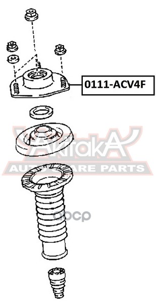 ОПОРА ПЕРЕДНЕГО АМОРТИЗАТОРА