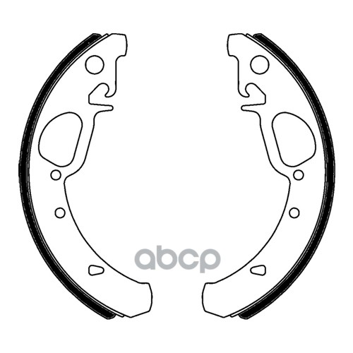 Колодки тормозные задние ВАЗ