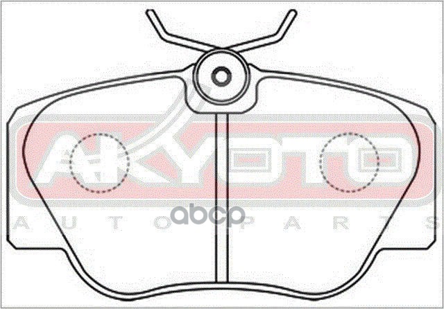 КОЛОДКИ ТОРМОЗНЫЕ ДИСКОВЫЕ ПЕРЕДНИЕ