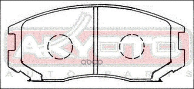 КОЛОДКИ ТОРМОЗНЫЕ ДИСКОВЫЕ ПЕРЕДНИЕ