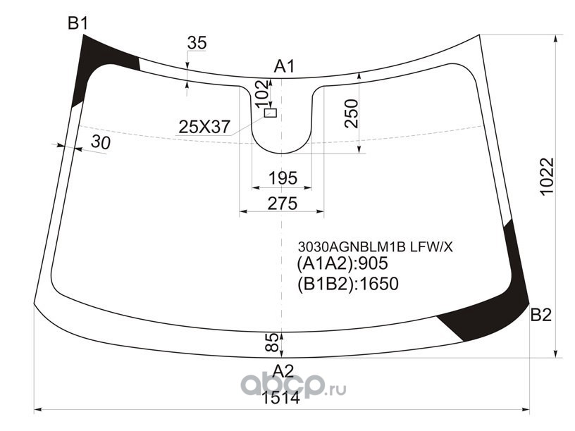 Размер лобового стекла ix35