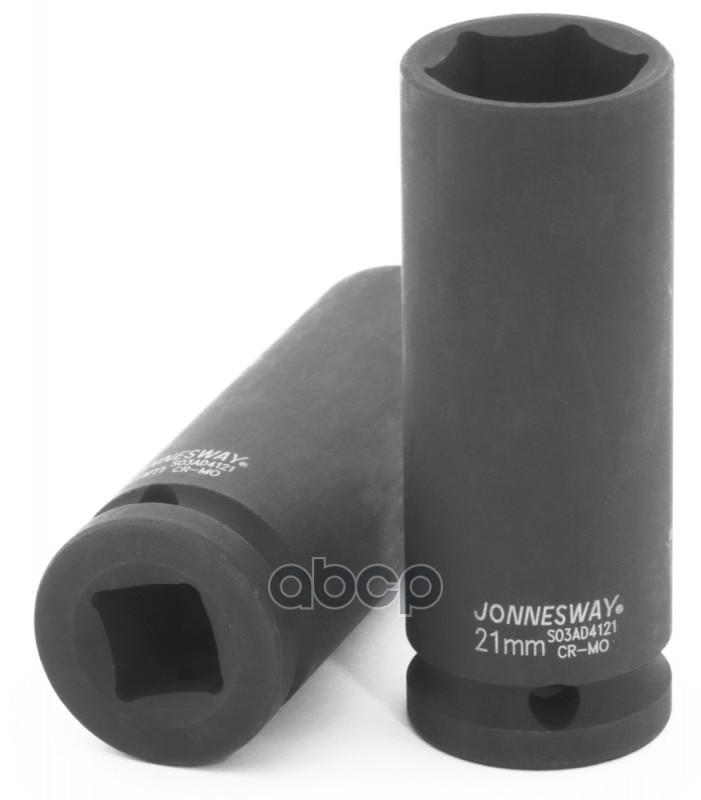 Головка Торцевая! Ударная Глубокая 1/2''Dr, 21Мм Jonnesway арт. S03AD4121