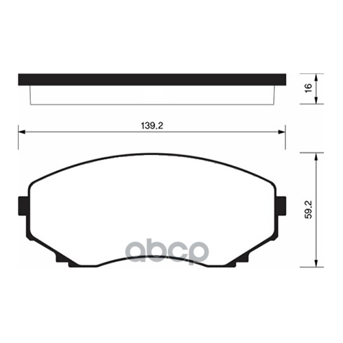 Колодки тормозные передние 7 9 3413971