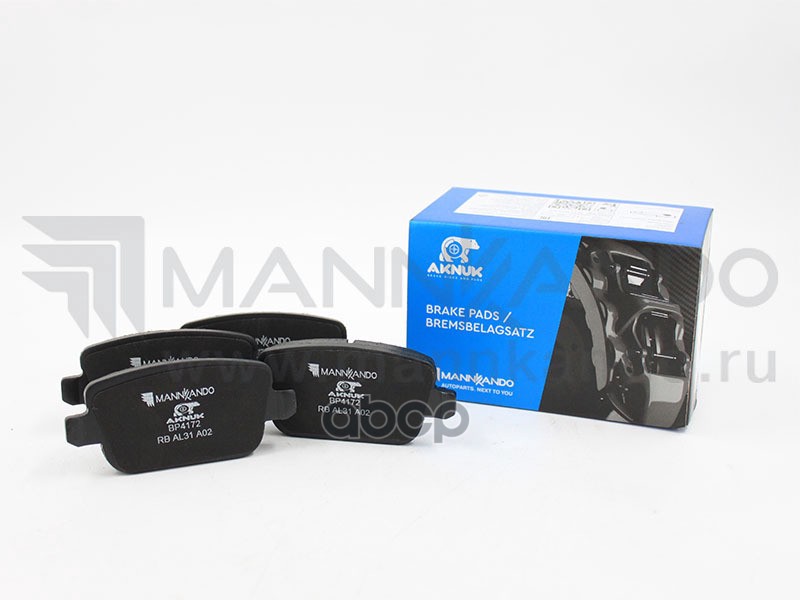 Колодки тормозные, комплект Ford Focus II (DA), 07/04 -/ Mondeo IV (BA7), 03/07