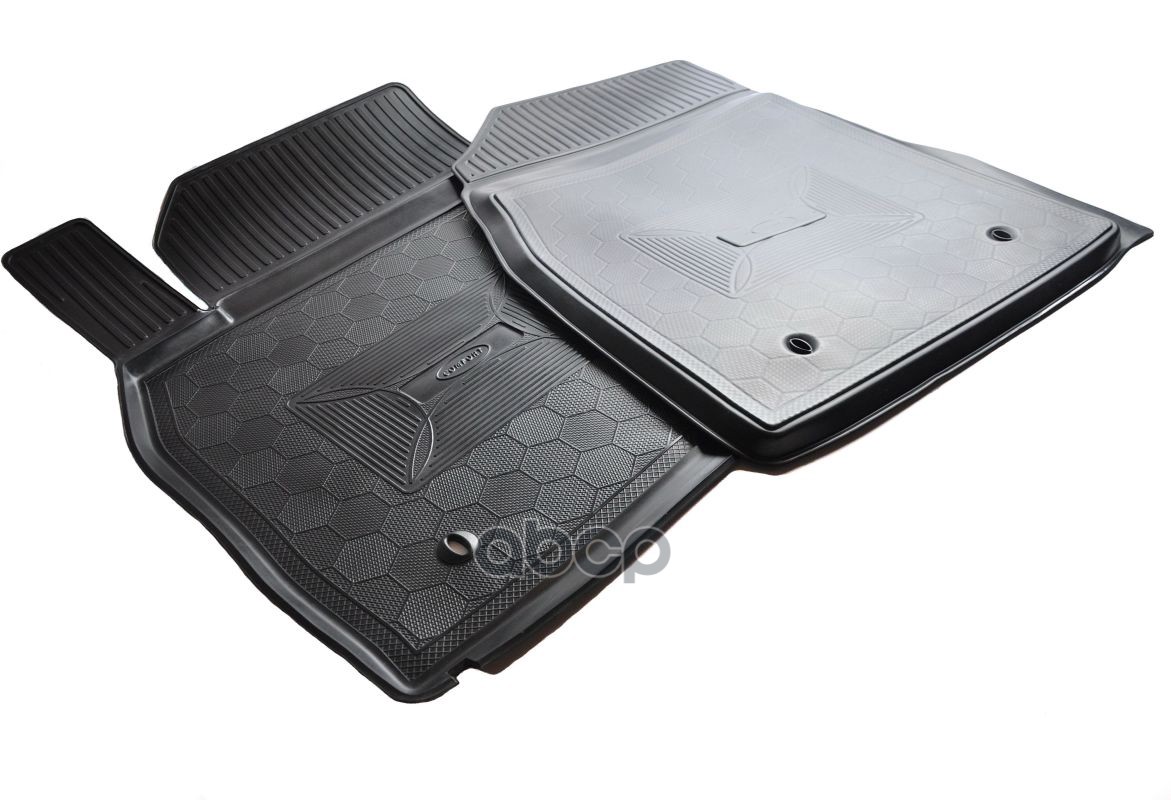Коврики в салон передние 2шт полиуретан с крепежом Geely Emgrand X7 2013-