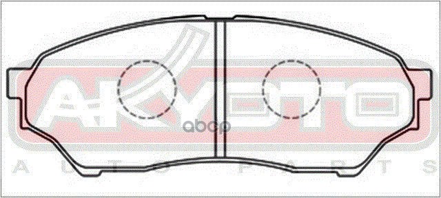 КОЛОДКИ ТОРМОЗНЫЕ ДИСКОВЫЕ ПЕРЕДНИЕ