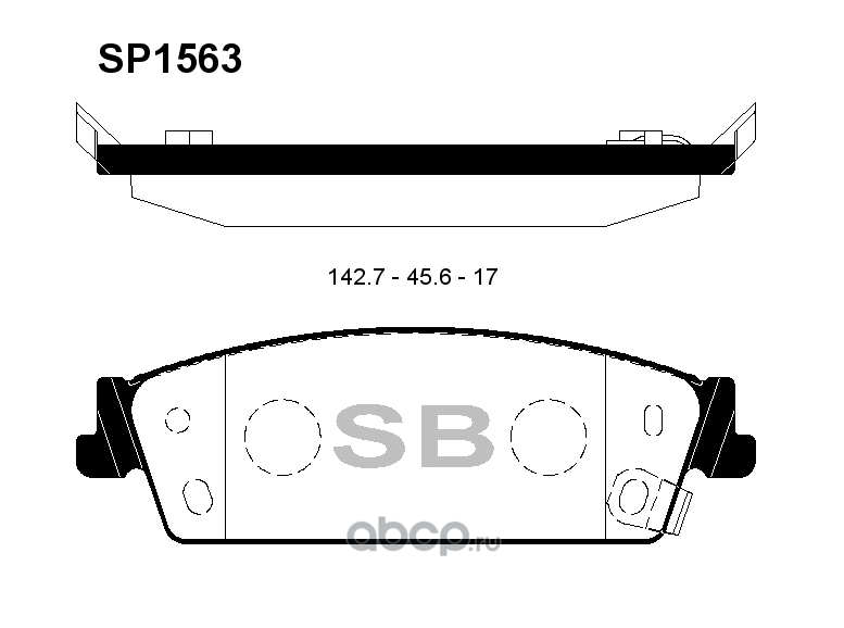 Sangsin brake SP1563