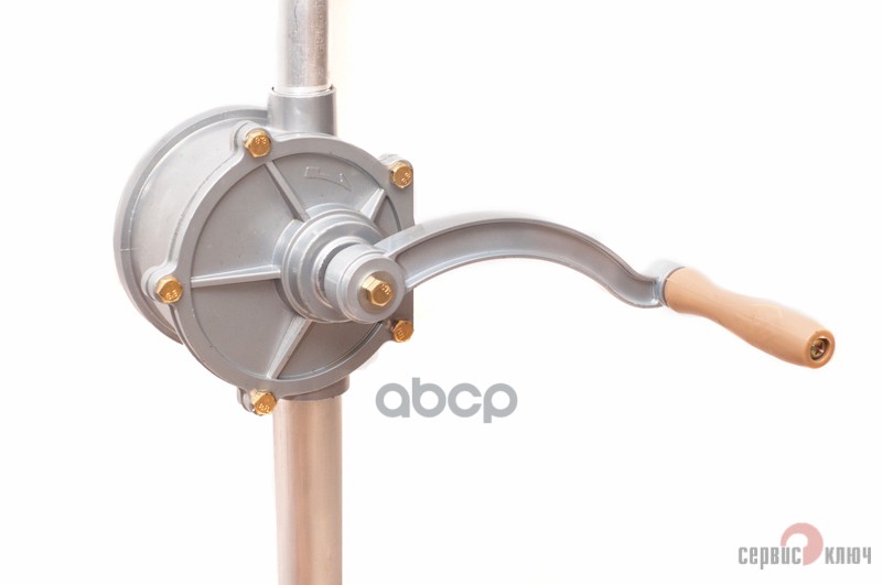 Насос для перекачки масла из бочки ручной роторный Сервис Ключ 77655