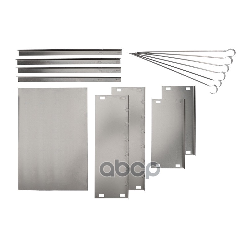 Мангал СОКОЛ ПОХОДНЫЙ  с 6 шампурами 350*250*350мм в коробке СОКОЛ