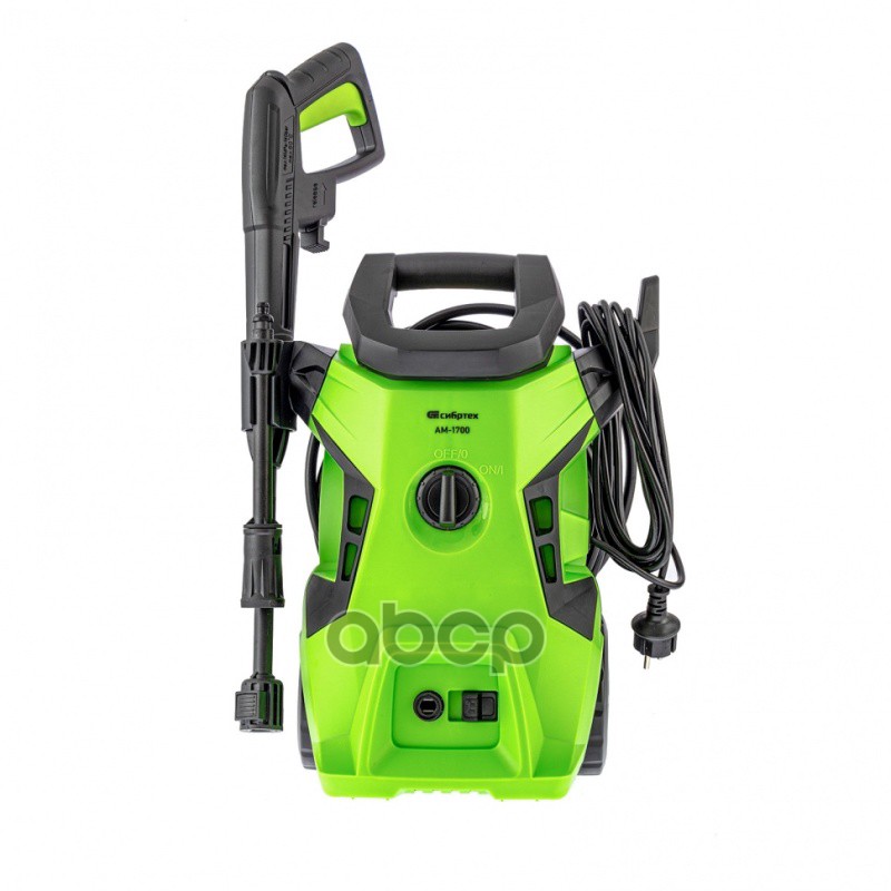 Моечная машина высокого давления АМ-1700, 1700 Вт, 130 бар, 350 л/ч, колёсная