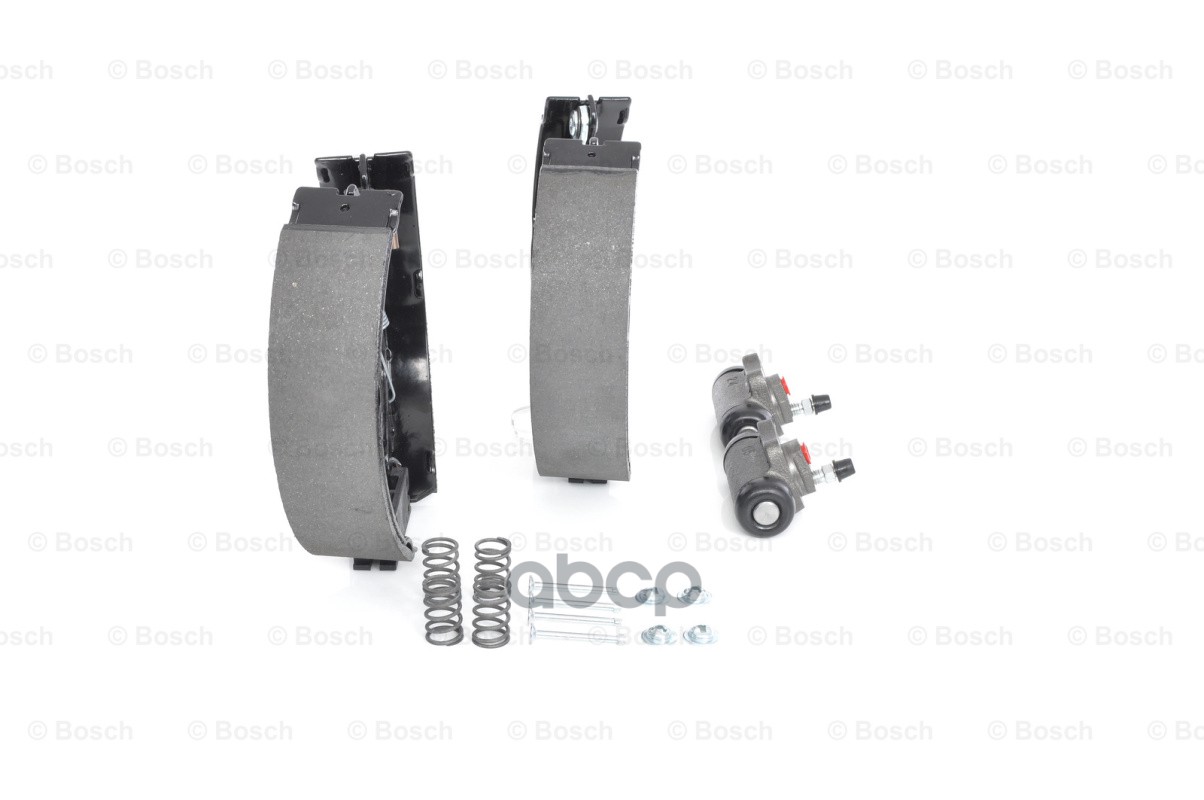 Комплект колодок барабанных  с тормозным цилиндром