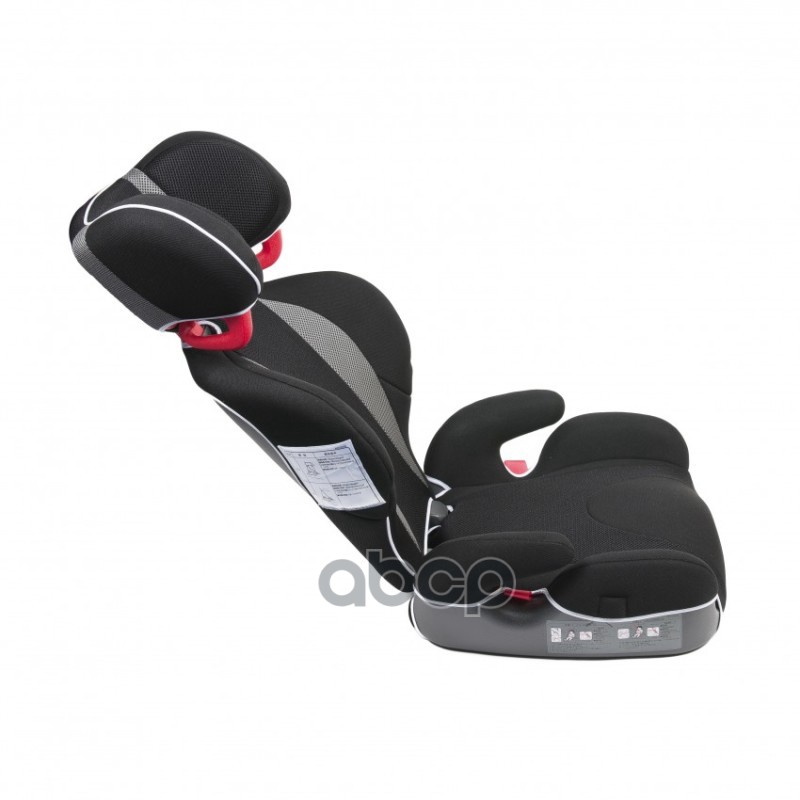 Кресло детское автомобильное Saratto Highback Junior Quattro, группа 2/3, черно-серое