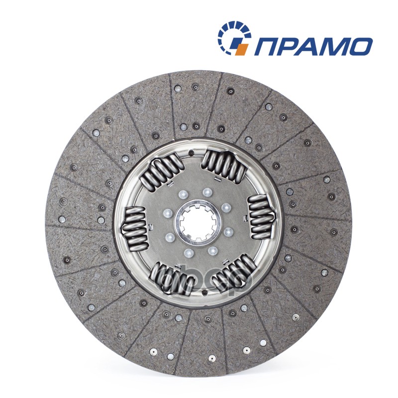 Диск сцепления ведомый для КамАЗ 43118, 43502 и др. / D=430мм ступица 64мм ПРАМО