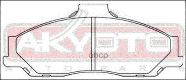 КОЛОДКИ ТОРМОЗНЫЕ ДИСКОВЫЕ ПЕРЕДНИЕ