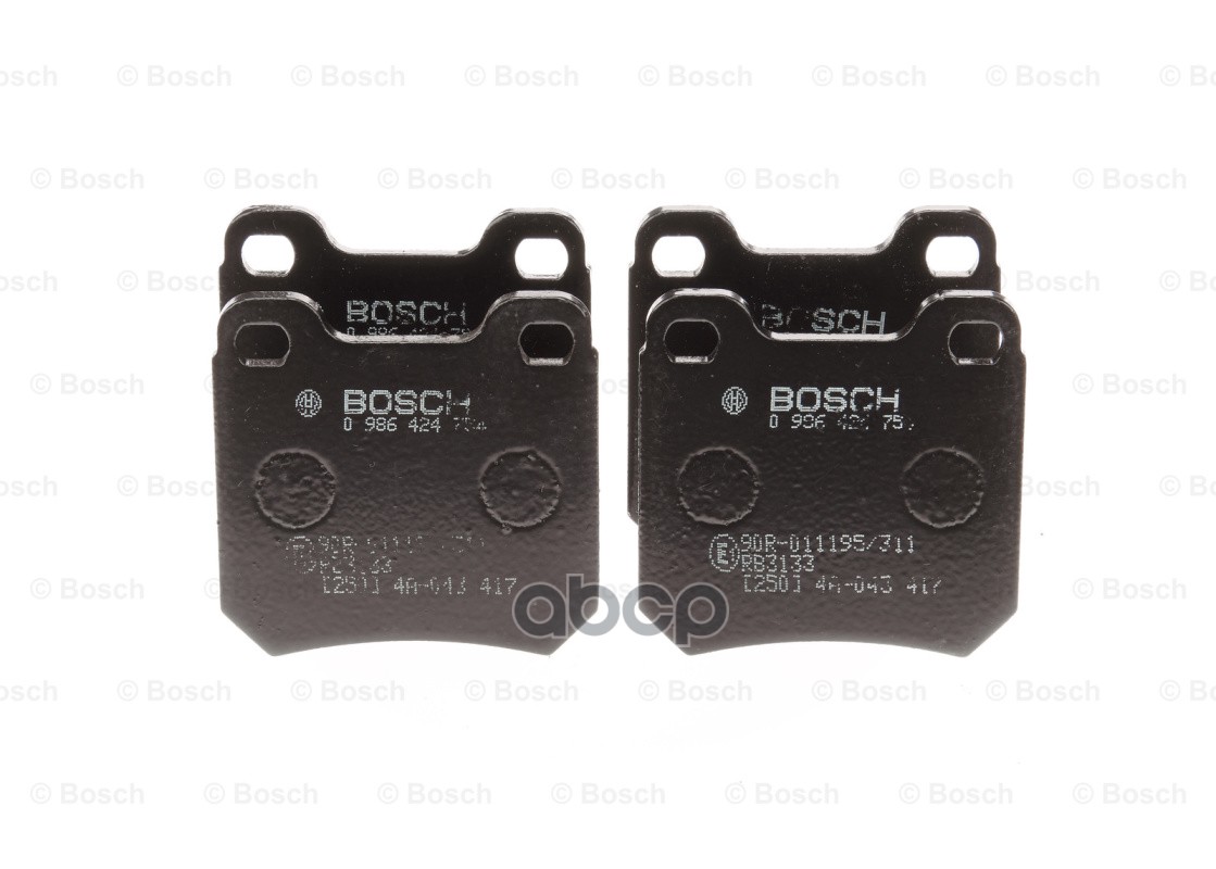 0 986 424 754 P71008=239 50 !Колодки Дисковые З Saab 9-5 2.3T-3.0T 97> Bosch арт. 0986424754