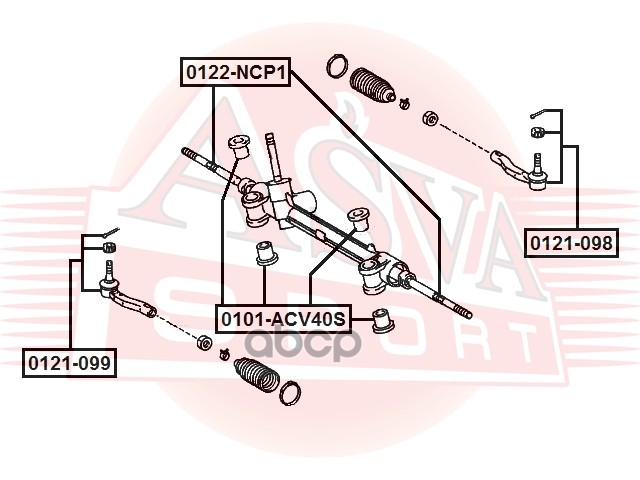 ТЯГА РУЛЕВАЯ