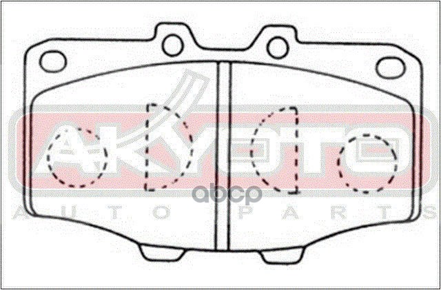 КОЛОДКИ ТОРМОЗНЫЕ ДИСКОВЫЕ ПЕРЕДНИЕ