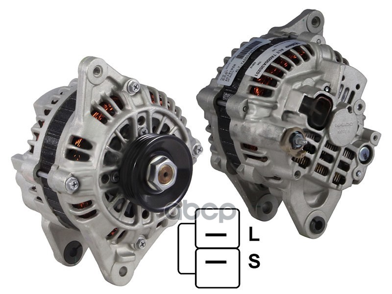 Генератор HYUNDAI ACCENT 1,5 95-99/SCOUPE 1,5 94-95 12V 75A Sat арт. ST-37300-22020N